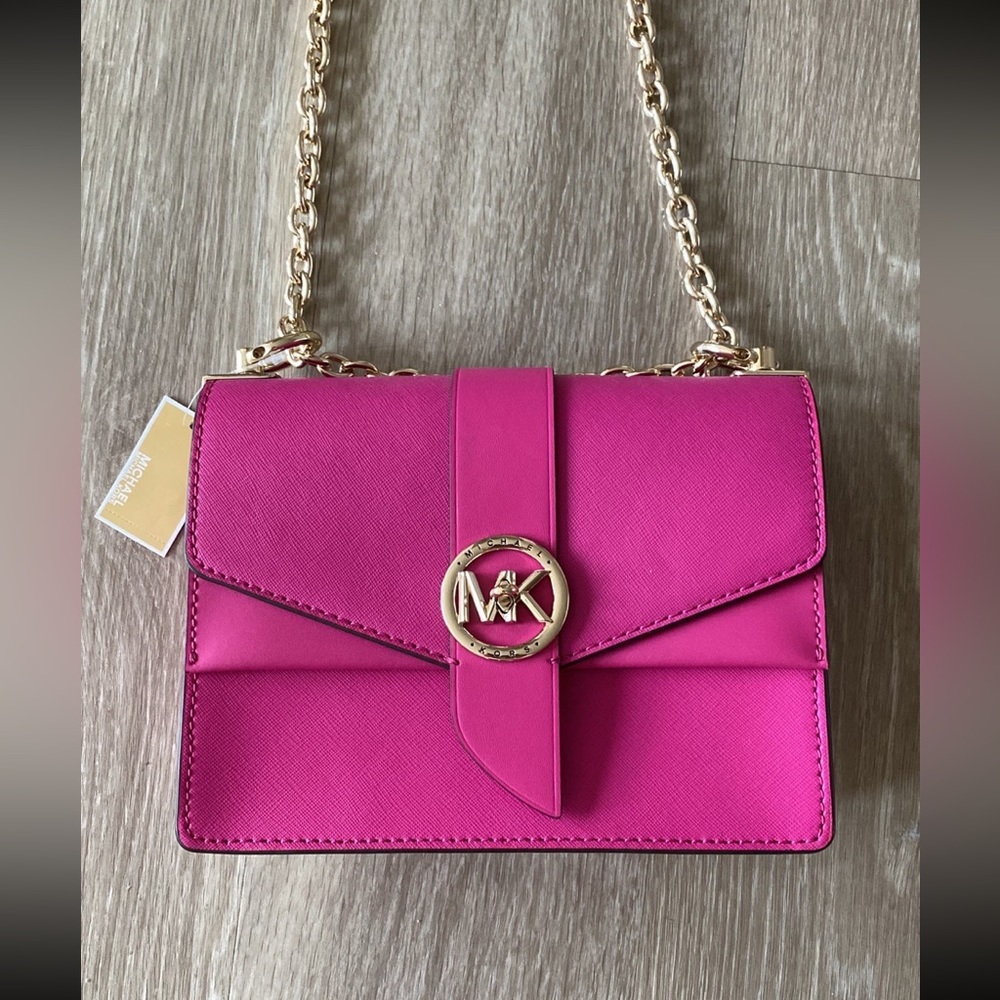 Michael Kors Greenwich Crossbody Wild Berry